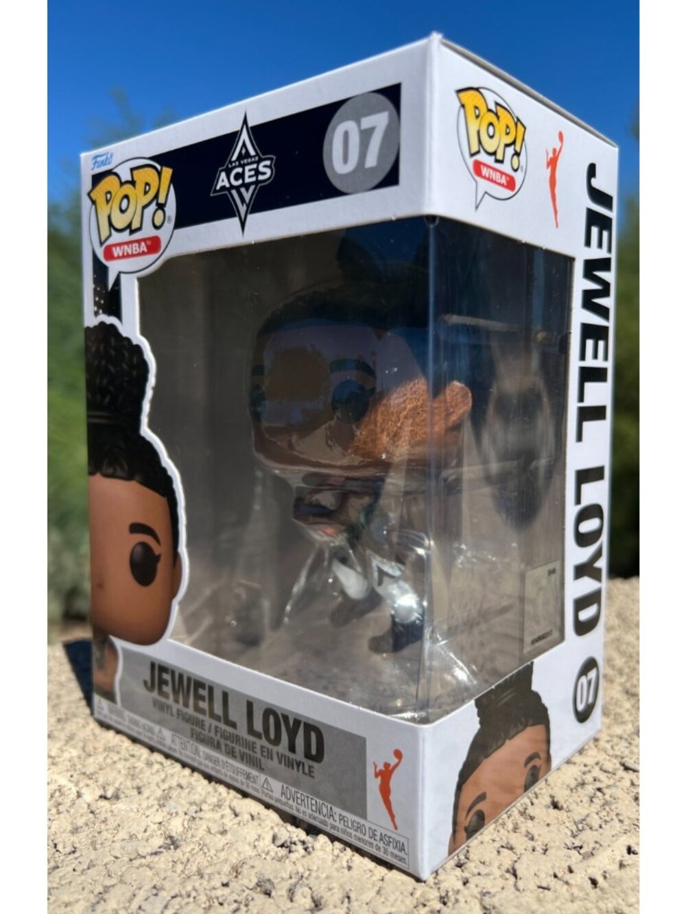 Funko Pop WNBA - Las Vegas Aces - Jewell Loyd (#07, NEW)